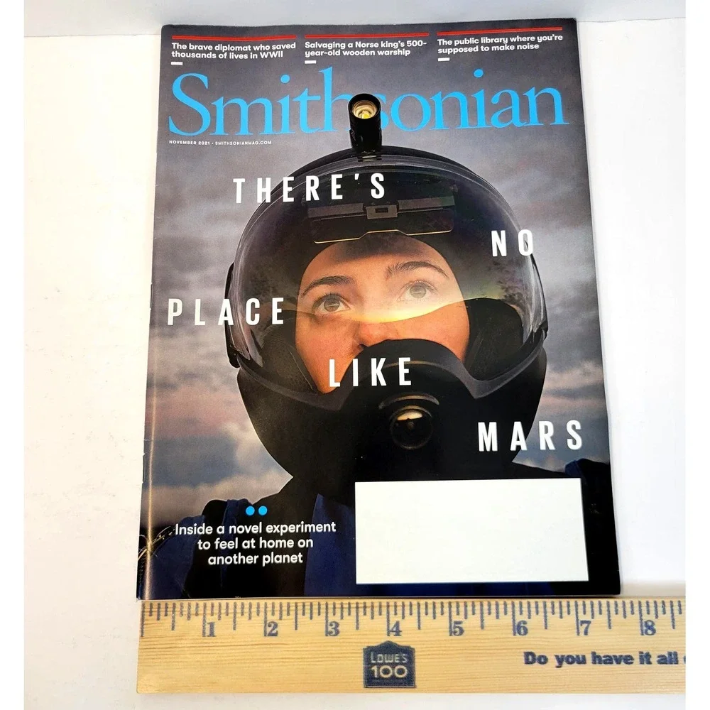 Smithsonian Magazine 2021 There's No Place Like Mars Space Science Back Issue